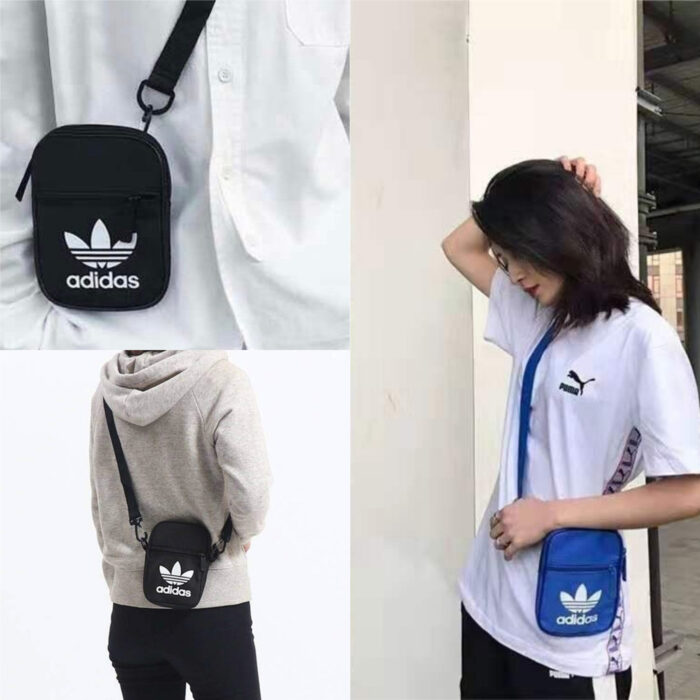 Adidas 三葉草系列單肩斜挎小方包AD149 Adidas 三葉草系列單肩斜挎小方包AD149