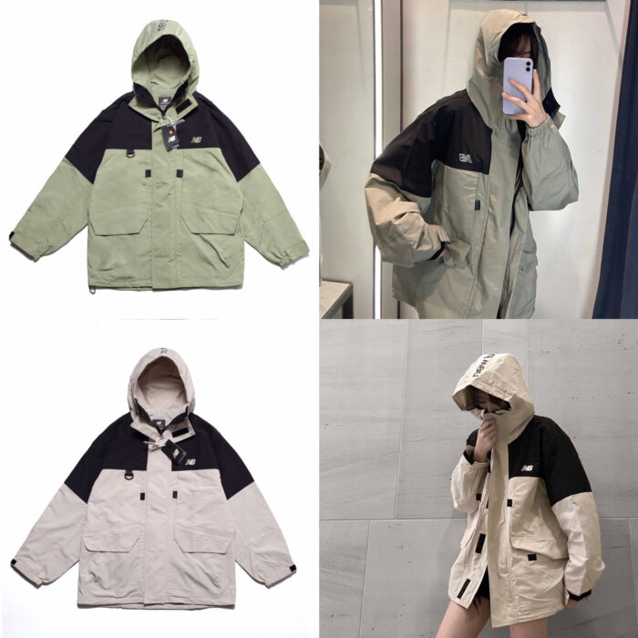 New Balance20ss 秋冬季主打款工裝拼色梭織外套NB40