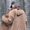Nike 復古棒球領加厚工裝外套55