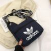 Adidas 休閒斜挎包戶外運動，便攜單肩包，男女百搭小挎包3ad0462-1080custom8
