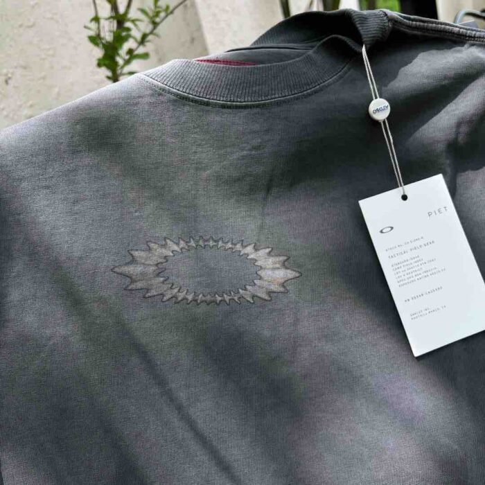 OAKELY Piet 男女重磅聯名復古水洗短袖T恤