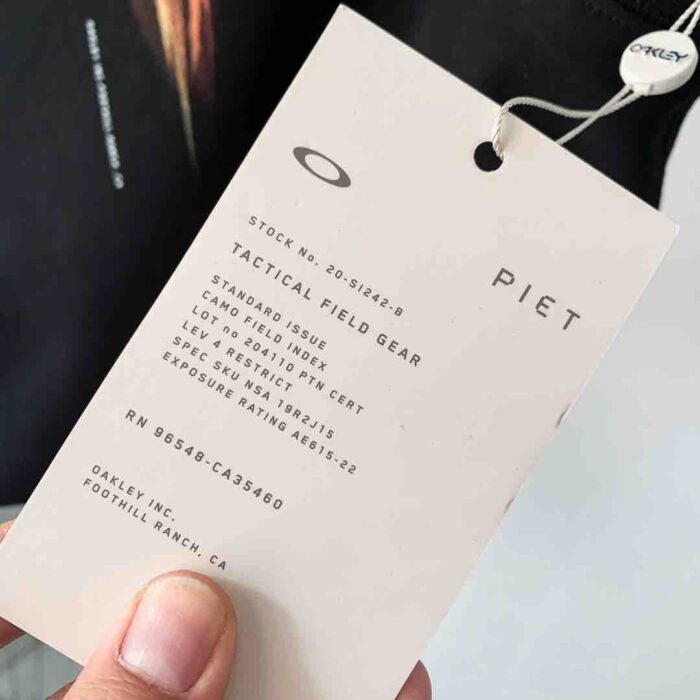 OAKELY Piet 男女重磅聯名印花短袖T恤