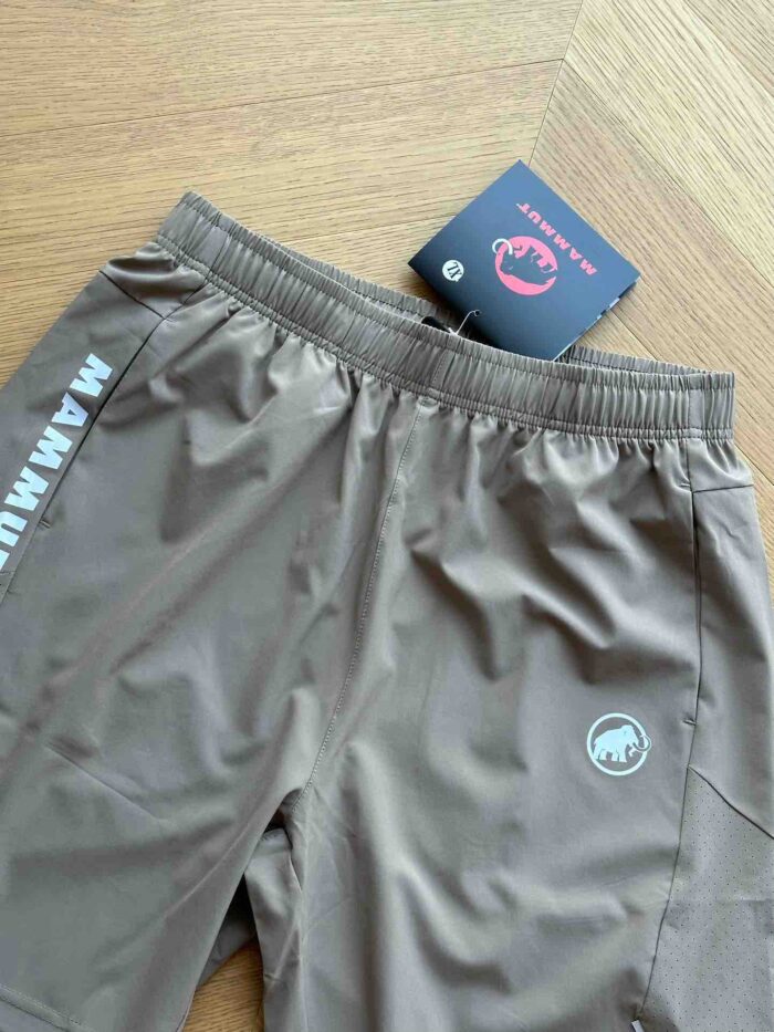 MAMMUT 猛獁象男女速乾彈力跑步健身運動短褲