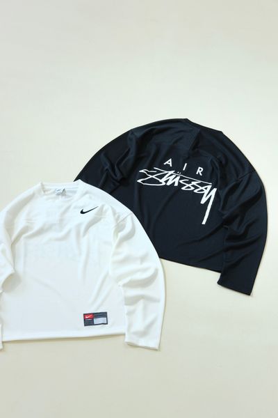 Nike x Stussy 聯名款網眼長袖- maba潮流服飾包包球鞋