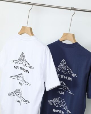 On昂跑 × BEAMS × REI 聯名短袖推薦：富士山與馬特洪峰印花線上選購