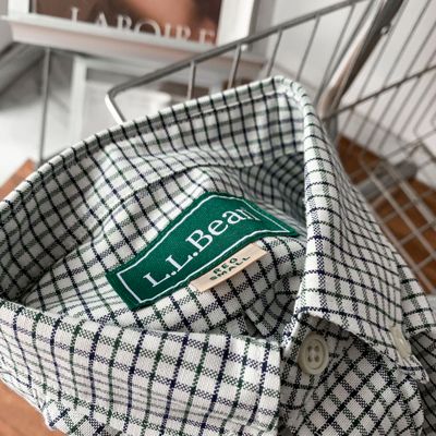 L.L.BEAN × BEAMS 聯名襯衫細節
