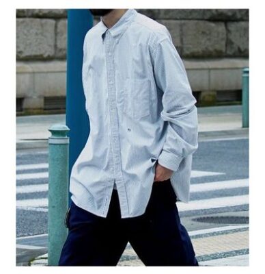 Nanamica 衣服哪裡買最划算？經典條紋牛津紡襯衫，專業日系品牌現貨