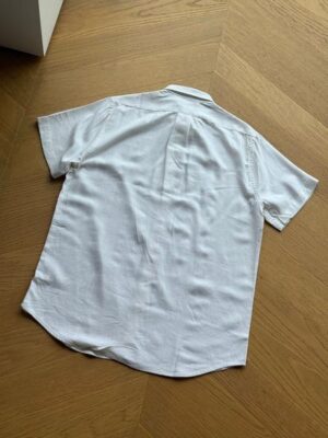 棉麻短袖襯衫穿搭教學,打造老錢風質感