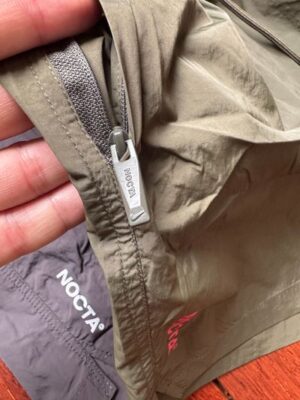 NOCTA 聯名短褲評價:側邊拉鍊口袋短褲