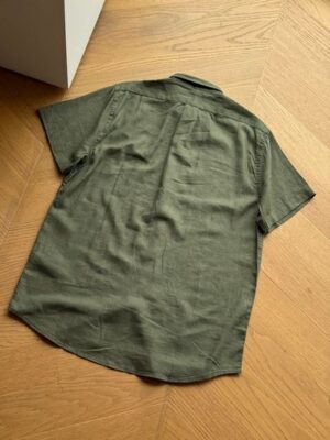 Ralph Lauren 代購推薦：小馬刺繡細節展示，專櫃級高品質棉麻襯衫