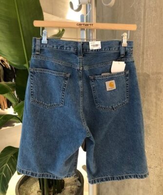 做舊水洗工裝短褲 夏季男女通用休閒褲