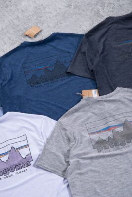 Patagonia 經典戶外短袖 速乾排汗休閒上衣
