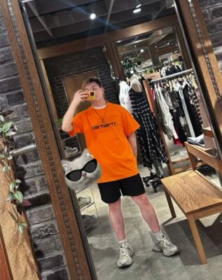 美式工裝風短袖