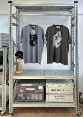 男女同款 Bape 水洗 T 恤 軟綿不僵硬重磅上衣