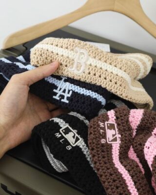 小標刺繡冷帽 