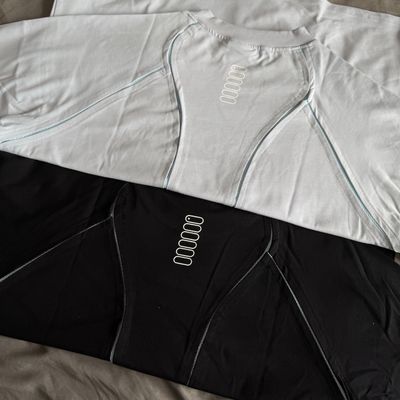 先鋒解構風 Oakley 機能 T 恤 男女同款不規則下擺透氣戶外短袖