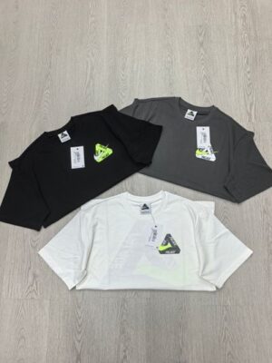 螢光勾三角圖騰潮 T Palace x Nike 男女同款休閒上衣
