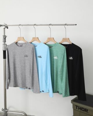 Patagonia 後背領標印花透氣速乾上衣