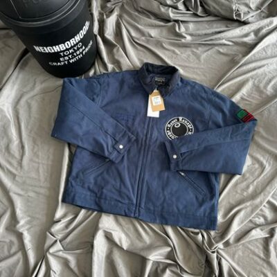 Stussy × Denim Tears 聯名夾克吊牌細節